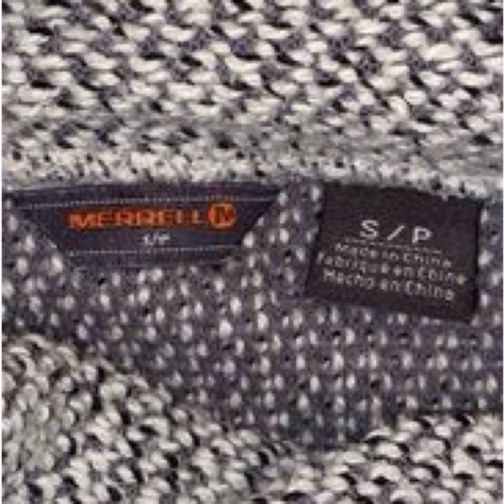 Merrell Ravion pullover gray sweater, Sz Small - Picture 11 of 13